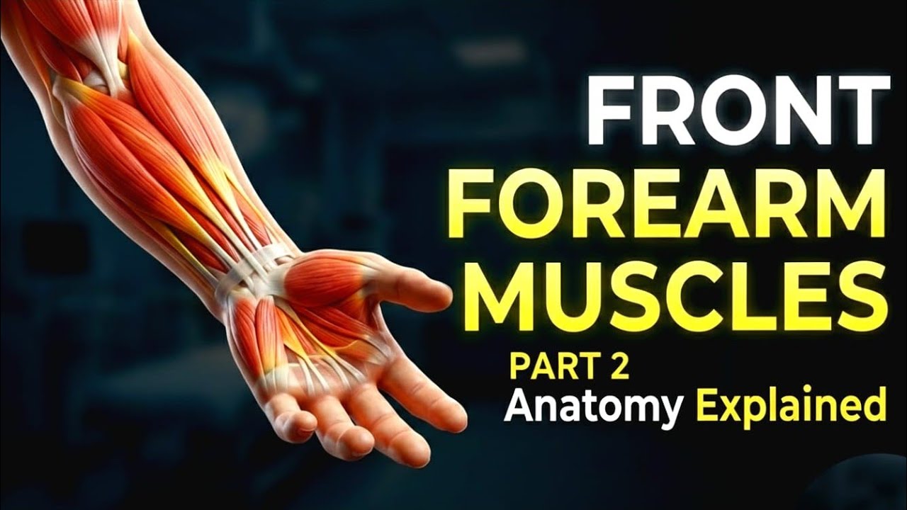Deep Muscles of Forearm | Upper Limb | Anatomy | Easy explanation #medicalstudent