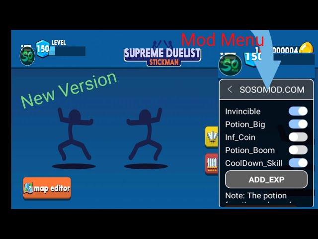 Stream Music main menu SUPREME DUELIST STICKMAN by BEANOS