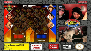 Capcom vs SNK 2 @ 2 Old 2 Furious: CE - Part 12 - GRAND FINALS