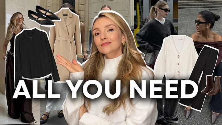 How to Build a SIMPLE Capsule Wardrobe in 3 Easy Steps (Fall Edition)