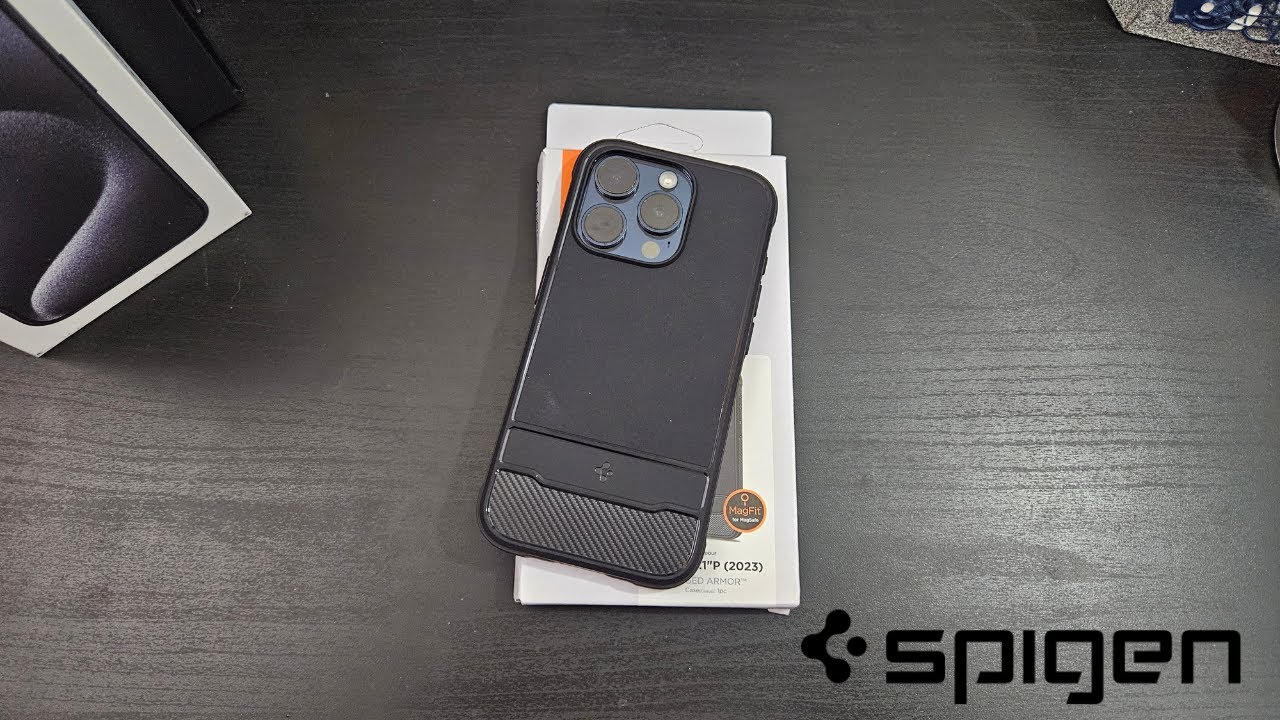 iPhone 15 Pro Spigen Rugged Armor MagFit Case Review YouTube