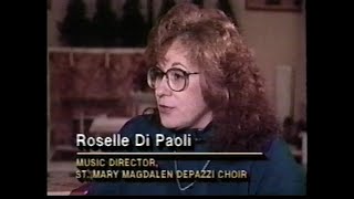 Weekend on Thursday Pt. 1 12/16/93. St. Mary Magdalen dePazzi Choir on cable TV.