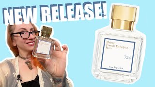 NEW RELEASE MAISON FRANCIS KURKDJIAN 724 Fragrance Review! Luxury Niche Perfume