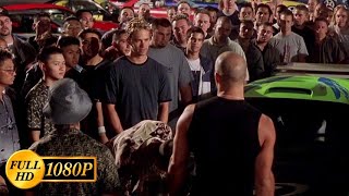 Paul Walker vs Vin Diesel on Street Racing / The Fast and the Furious (2001)