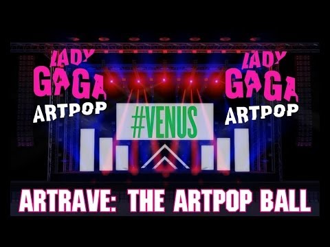 Видео: Lady Gaga - Venus (ArtRave Ball Tour) Digital LightShow [RCT3 and SV]