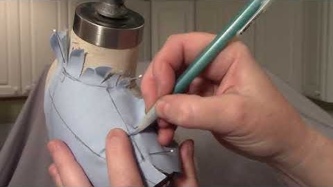 Draping a Basic Sloper Back