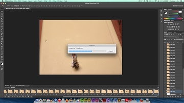 STOP MOTION ANIMATION 06 creating video file PHOTOSHOP CS6