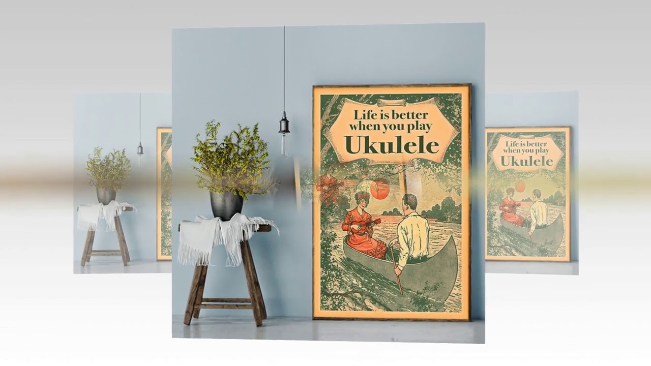 TEASEARCH3D#2: Life is better when you play ukulele poster