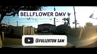 real dash camㅣbellflower dmv real test route 3(NS)ㅣbehind wheel drive testㅣby fullerton sam