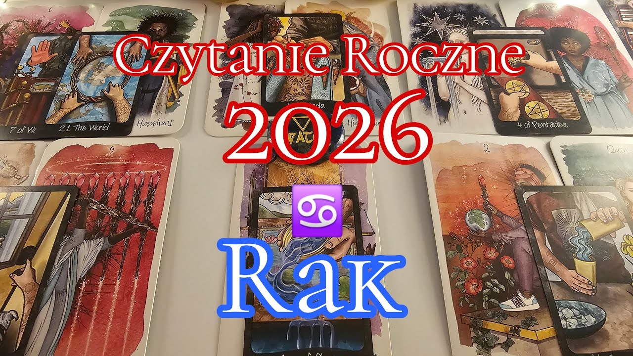 ♋️Rak. Tarot. Rok 2026. Zasłużony Sukces. Budowanie strefy komfortu. Odkrywanie ukrytego