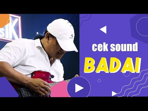 Cek Sound Instrumental Badai