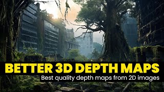 Create Better Quality Depth Maps From 2D Images With New AI Tools