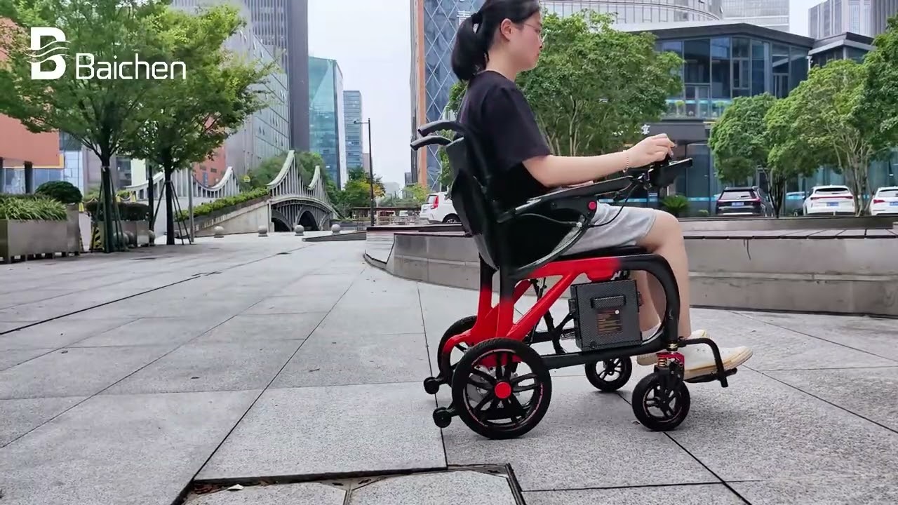 BC-EC8003-X Customisable Carbon Fibre Colour Electric Wheelchair