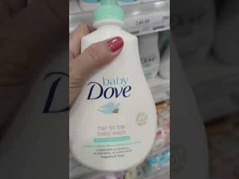 Vídeo: Baby Dove Rich Moisture Head to Toe Revisão Wash