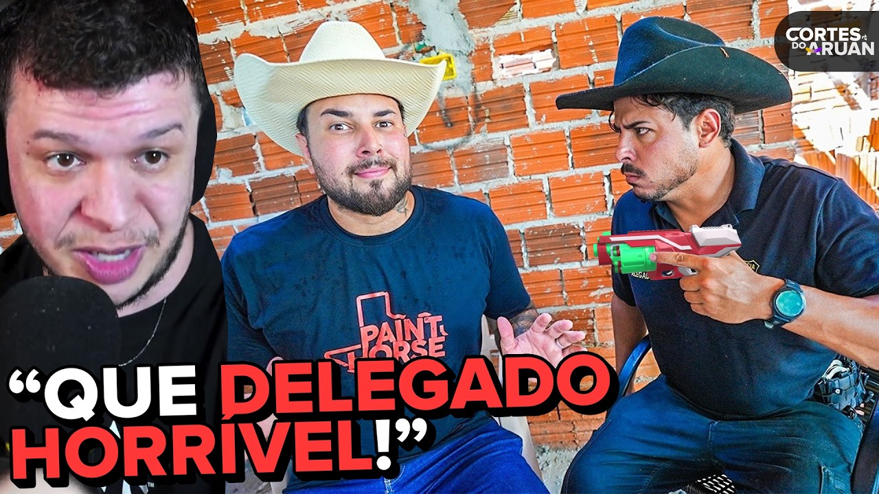 🚨 O DELEGADO RENATO GARCIA FEZ UM INTERROGATÓRIO COM TODOS DA FAZENDA BLACKSTONE! - Cortes do Aruan