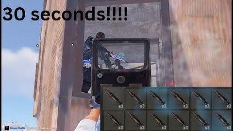 When the Russians come unprepared .... 30 second raid defense