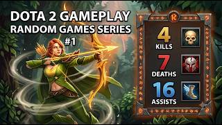 [Dota 2 Random Pick Series] windranger Gameplay #1