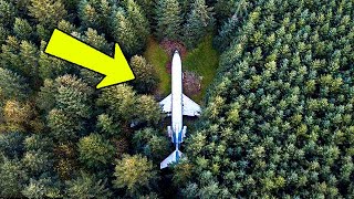 Пенсионер уже 17 лет живет посреди леса в старом самолете. Только посмотрите во ЧТО он его превратил