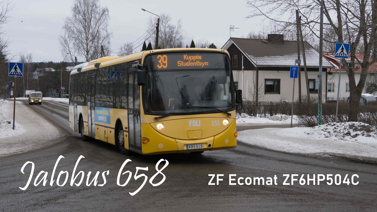 📼 Lahti Scala / Scania K230UB | Jalobus 658 (ZF)