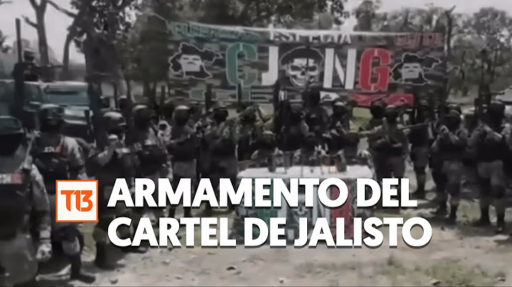 México: Cártel de Jalisco exhibe su arsenal