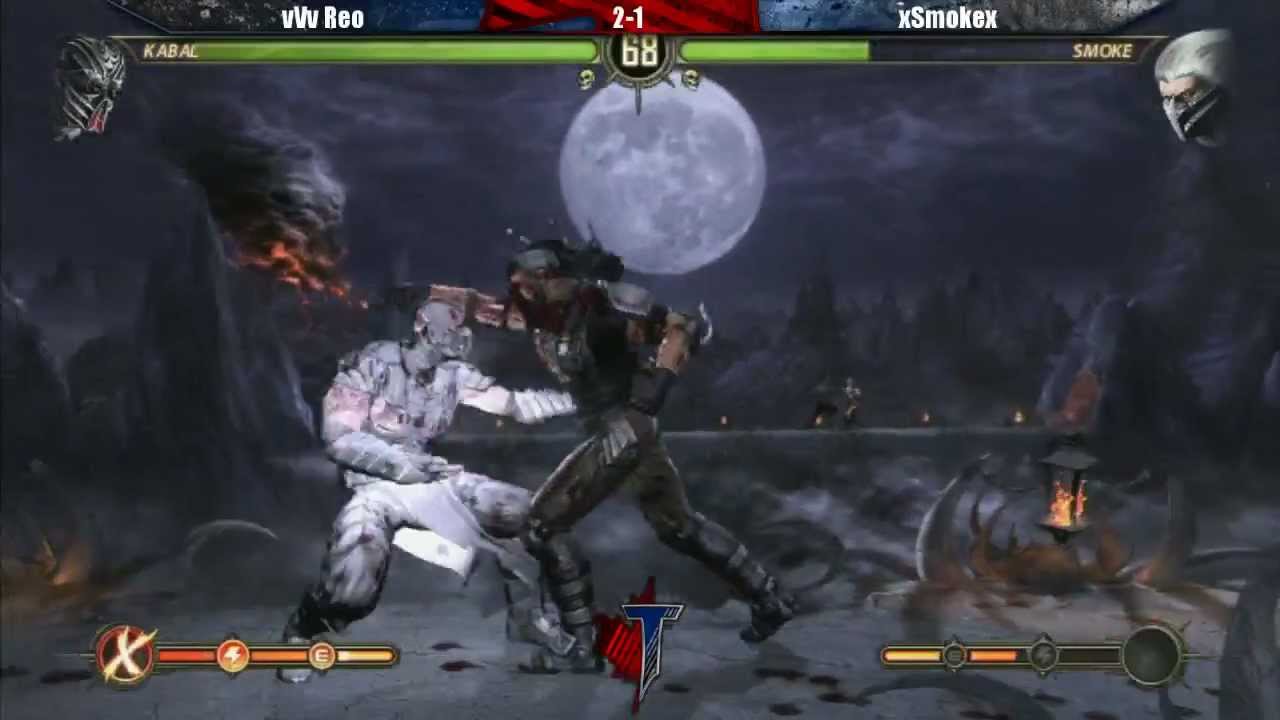 MK9: vVv REO (Kabal) vs xSmokex (Smoke) (Toryuken-Road to EVO (19.May.2012)LF