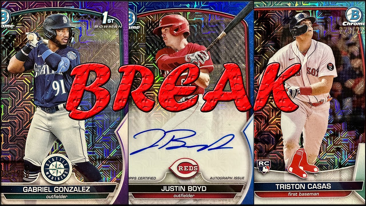 [9/7] 17 [5x] 2023 Bowman Mega Box Break YouTube