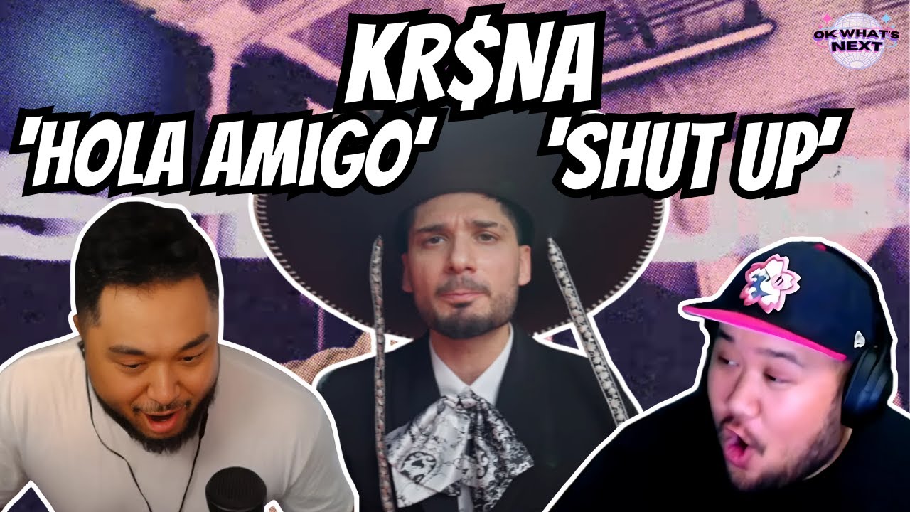Back to Back BANGERS! | KRSNA - 'SHUT UP' 'HOLA AMIGO' reaction