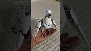 Tissue to Robotic Dove Transformation | Futuristic AI Animation #art #aivideo #ai
