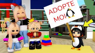 On Adopte GUGUGAGA PENGUIN sur BROOKHAVEN RP ROBLOX…