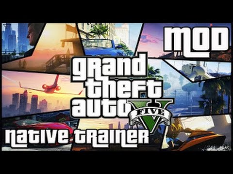 GTA 5 Mod PC - How to Download & Install Native trainer & Vehicle