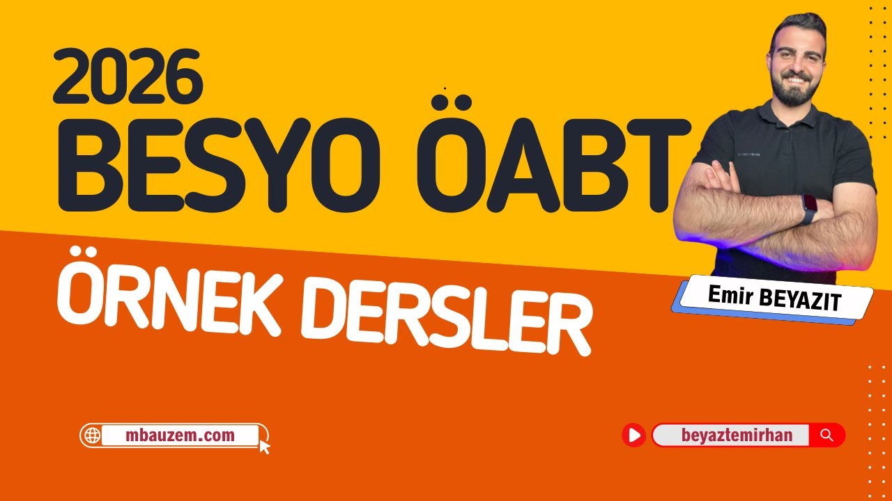 MOTOR ÜNİTE KAVRAMI - BEDEN EĞİTİM ÖABT ÖRNEK DERSLERİ - EMİR BEYAZIT - ANATOMİ FİZYOLOJİ