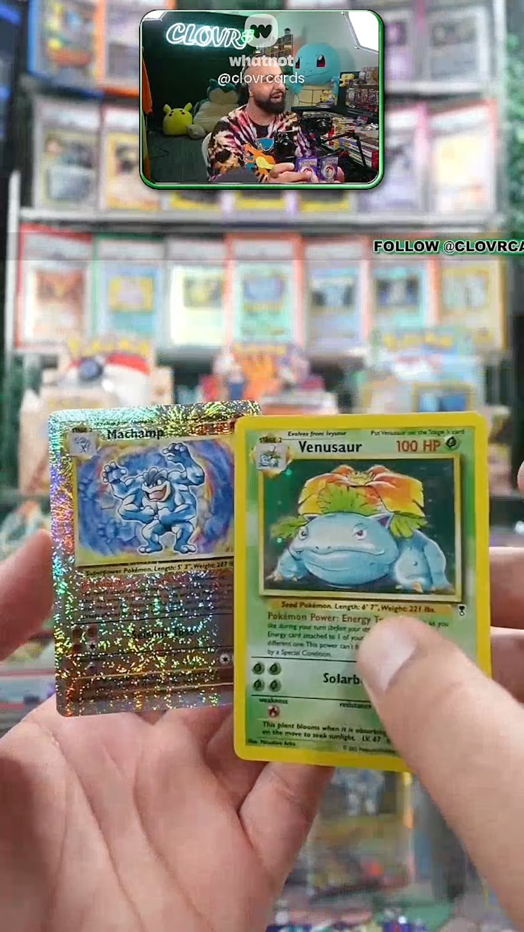 Daily Dose of Whatnot pulls the Venusaur from Legendary Collection
