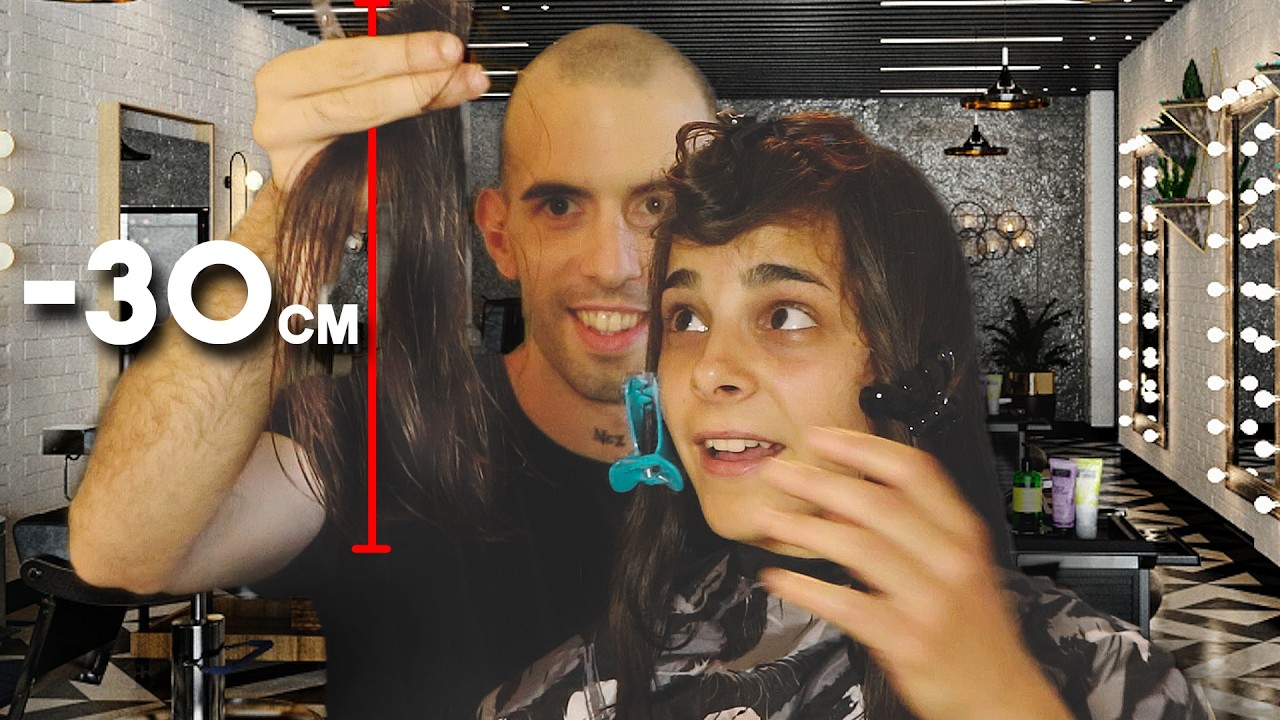 ASMR ролевая игра – Я испортил причёску своей девушке?