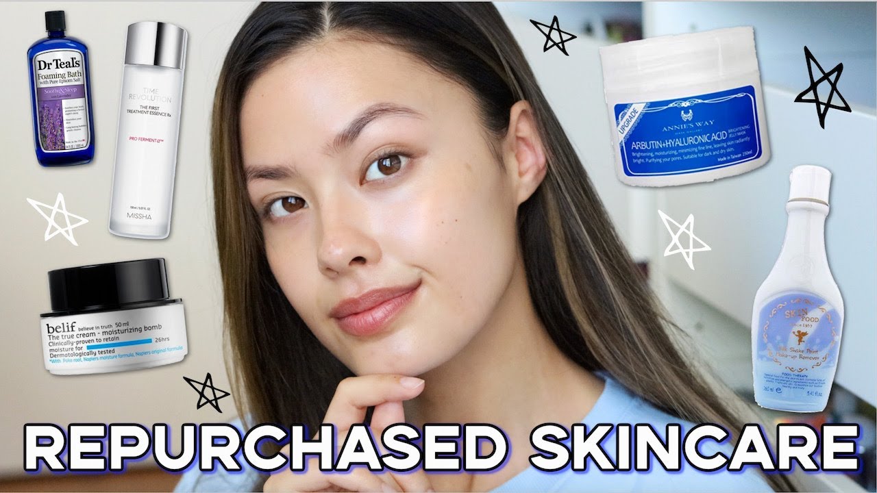 10 SKINCARE PRODUCTS I’VE REPURCHASED MORE THAN 5x & LOVE TO DEATH