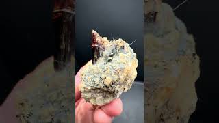Rutile on Matrix from Zagi Pakistan | Fine Art Minerals | Rutile |