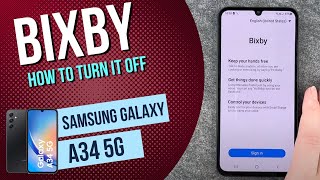 Samsung Galaxy A34 5G - How to turn off Bixby • 📱 • 📴 • ⬇️ • | Tutorial screenshot 5