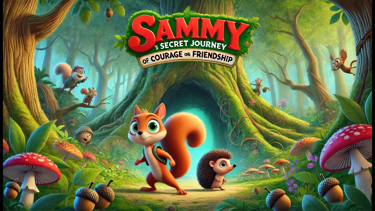 Sammy's Secret Journey of Courage and Friendship - Cartoon for Kids