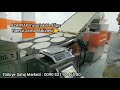 Azaryap Lavaş Üretim Hattı Yuvarlak ve oval Hamur Açma Makinesi + Tunel Fırın
