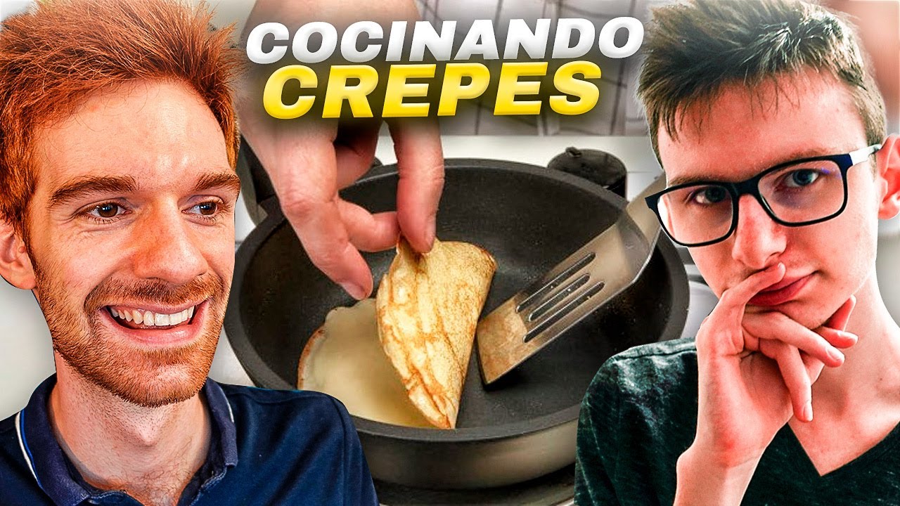 Dos Franceses Cocinan Crepes | ¿Cuál será el resultado? |