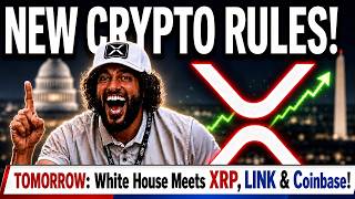 🚨 SEC DROPS BOMBSHELL CRYPTO RULES + Clarity Act! 🚨 TOMORROW White House Meets XRP, LINK & Coinbase!