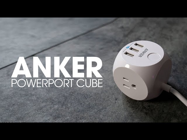 Trên tay ổ cắm nối dài Anker Powerport Cube