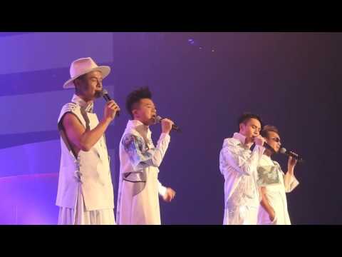 C AllStar在第三十八屆十大中文金曲頒獎典禮獻唱逾越生死