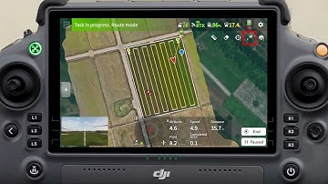 DJI Agras T25P Remote Controller Operation View | Landrone Dealer Okanagan, Interior & BC