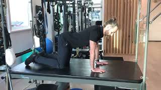 Scapular Push Up with progressions - Kneeling