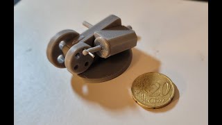 Tiny 3D-Printed Oscillating Air Engine