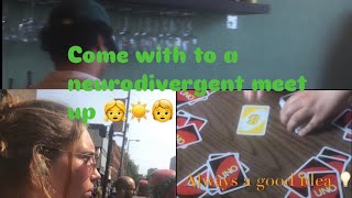 A day in the life 🌍 Neurodivser meet up and talking about a positive outlook #fyp #autism