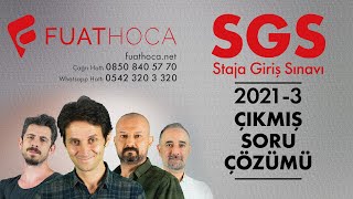 fuathoca.net | SGS 2021-3 Sınav Soru Çözümü - CANLI fuathoca.net | SGS 2021-3 Sınav Soru Çözümü - CANLI