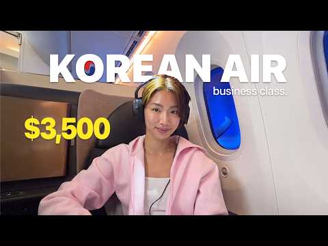 Thumbnail for I Flew Korean Air's $3,500 Business Class (was it worth it?!)