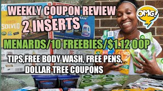 MENARDS COUPONING HAUL 8/8/2020 COUPON REVIEW FOR 8/9-8/15/2020 FREE/ OVERAGE/CHEAPIES #menards