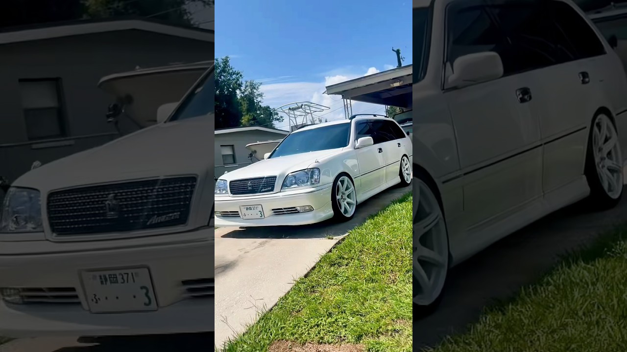 Work Wheels T7R on our 2000 Toyota Crown Estate Athlete V